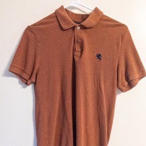 Brown Express Pique Polo - S